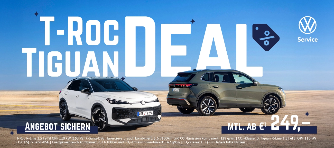 T-Roc und Tiguan