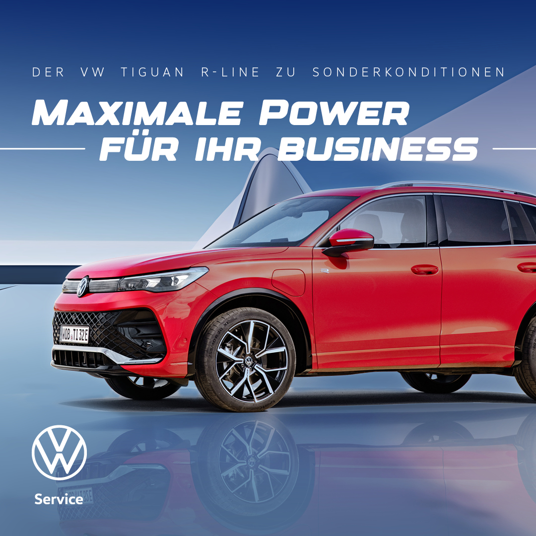 Tiguan R-Line Business Leasing