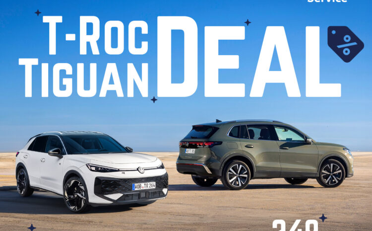  VW T-Roc und Tiguan
