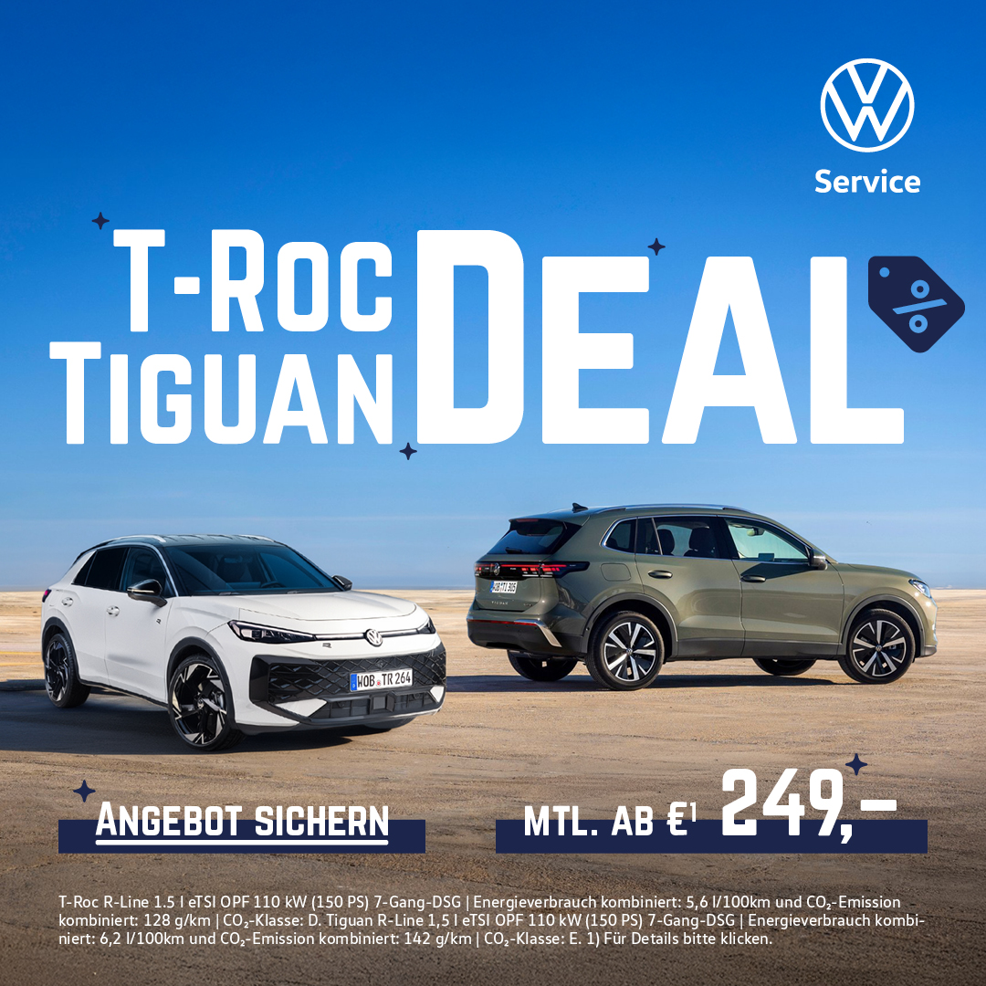 BEITRAG T-Roc + Tiguan AE Quali