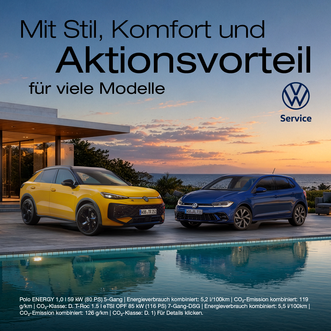 VW Sonderleasing Aktion