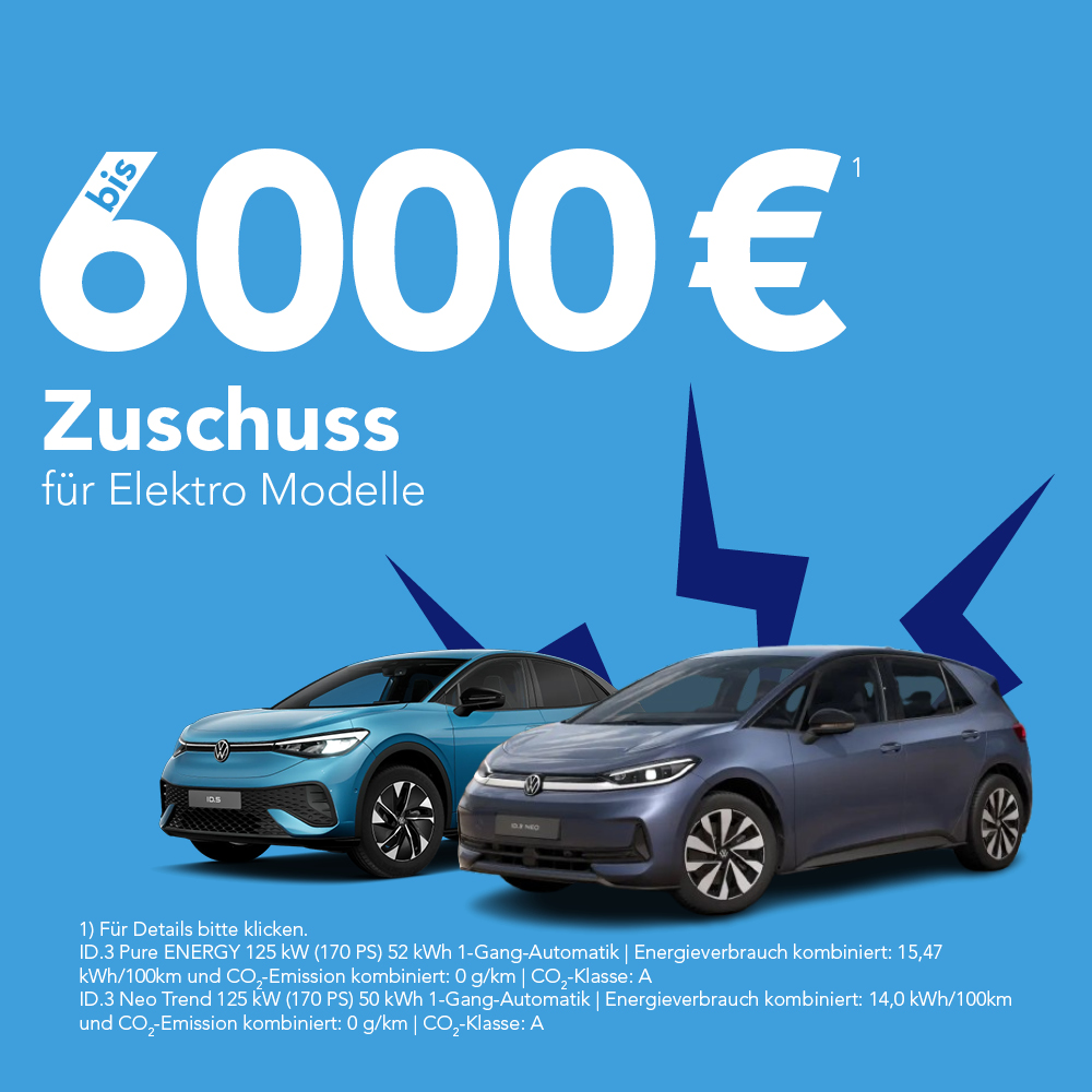 VW Elektro Prämie