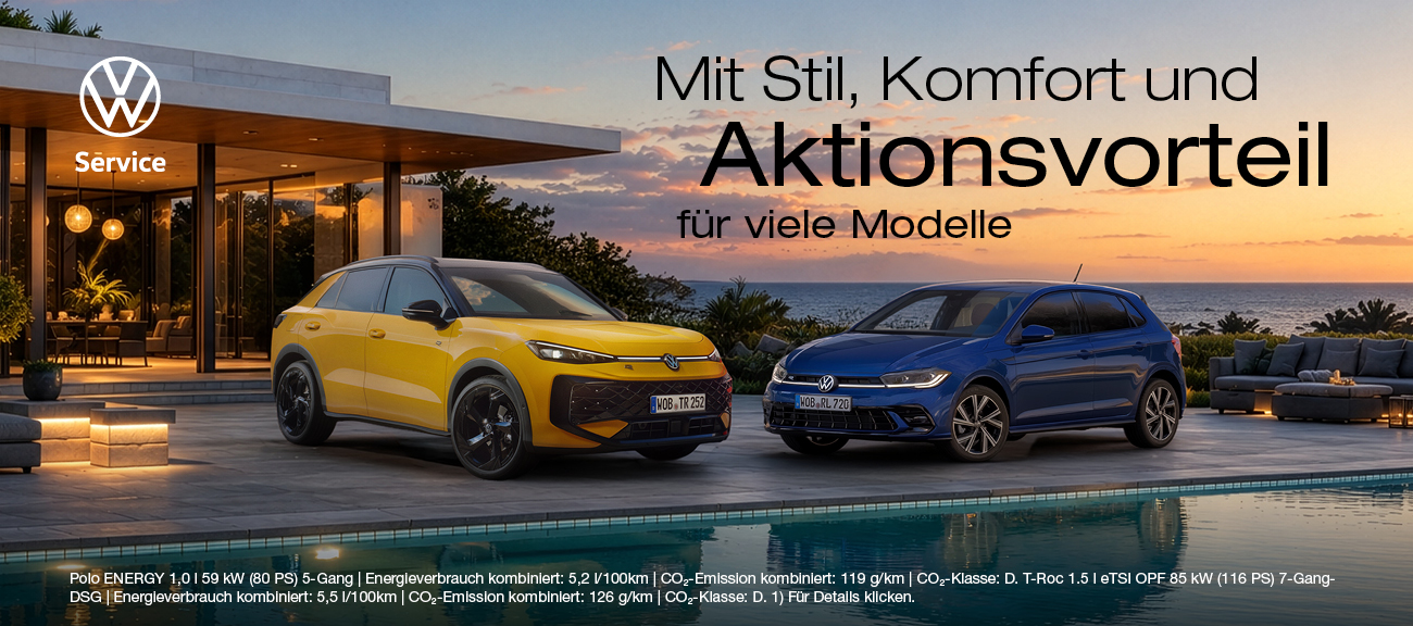 VW Sonderleasing Aktion